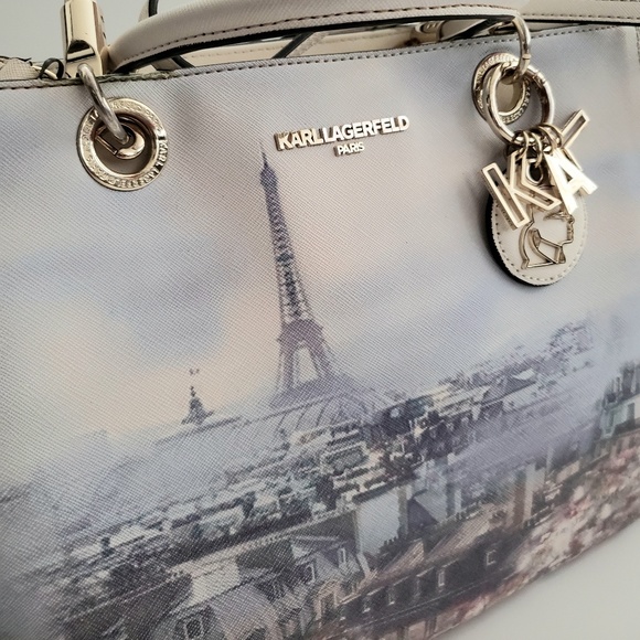 Karl Lagerfeld Tote Bag in Off-white/Ivory - Picture 3 of 6